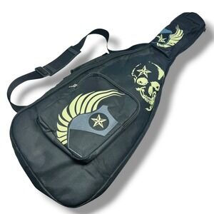 Guitar Hero Gibson Les Paul Wireless Controller White Nintendo Wii w/Case Bundle